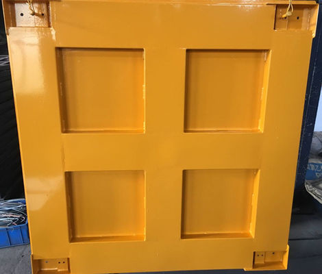 Single Deck Hot Galvanized Carbon Steel Floor Weighing Scales